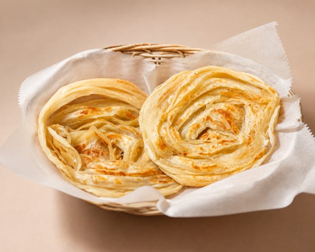Malabar paratha.