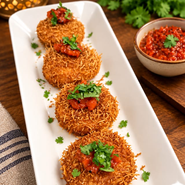 Yogurt Kebab / Dahi Kebab.