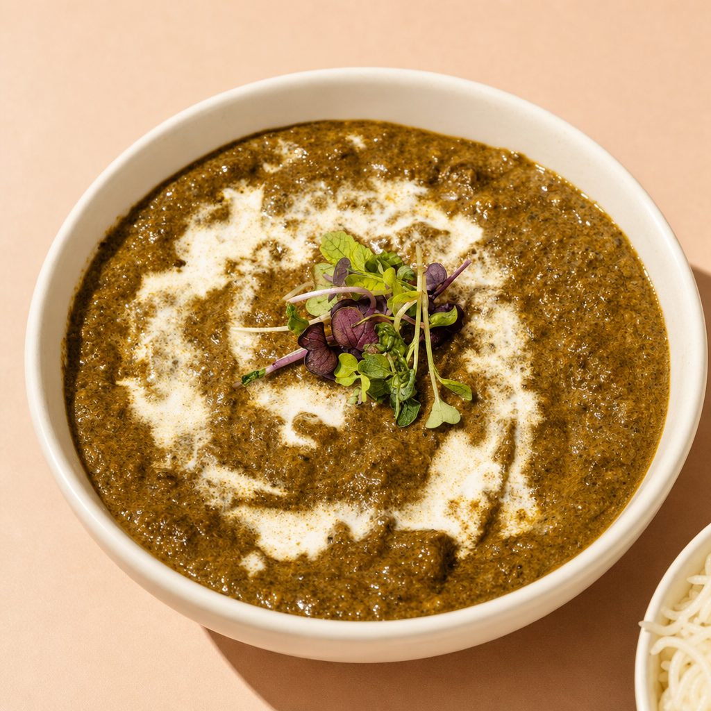 Spinach & Paneer / Palak Paneer.